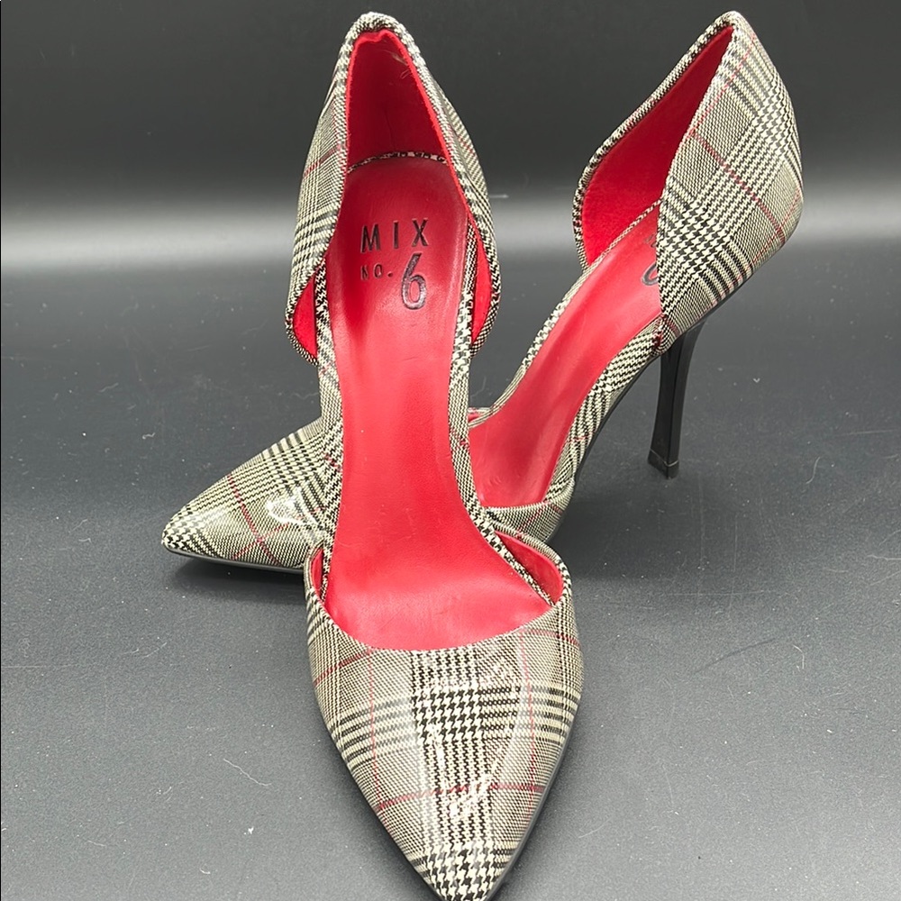 Mix No. 6 Plaid Heels
